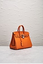 view 4 of 10 Hermes Novillo Birkin 25 Handbag in Orange