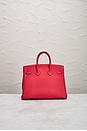 view 3 of 10 Hermes Togo Birkin 25 Handbag in Rouge Pivoine