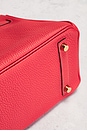 view 9 of 10 Hermes Togo Birkin 25 Handbag in Rouge Pivoine
