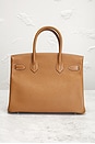 view 3 of 8 Hermes Epsom Birkin 30 Handbag in Gold