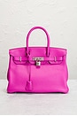 view 2 of 8 Hermes Togo Birkin 30 Handbag in Magnolia Pink