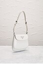 view 5 of 10 Prada Cleo Flap Shoulder Bag in White