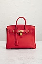 view 2 of 7 СУМКА HERMES in Rouge Coeur