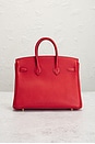 view 3 of 7 СУМКА HERMES in Rouge Coeur