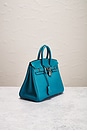 view 4 of 9 Hermes Togo Birkin 25 Handbag in Blue Jean
