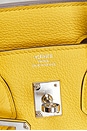 view 6 of 10 Hermes Taurillon Clemence Birkin 25 Handbag in Jaune de Naple