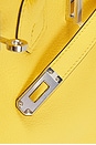 view 7 of 10 Hermes Taurillon Clemence Birkin 25 Handbag in Jaune de Naple