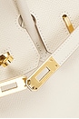 view 7 of 8 Hermes Epsom Birkin 25 Handbag in Craie