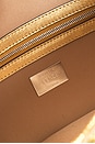 view 6 of 8 Fendi Sequin Paillettes Vitello Laminato Baguette Shoulder Bag in Gold