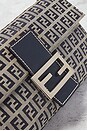 view 5 of 10 Fendi Zucchino Baguette Shoulder Bag in Blue