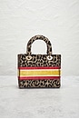view 3 of 7 Dior Leopard Lady D Lite Handbag in Brown
