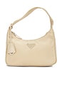 view 1 of 9 Prada Tessuto Nylon Mini Re-Edition 2000 Shoulder Bag in Beige