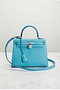 view 2 of 7 HERMES 핸드백 in Bleu De Norde