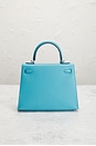 view 3 of 7 HERMES 핸드백 in Bleu De Norde