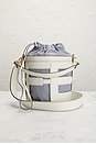 view 2 of 8 Fendi Step Out Bucket Bag in Light Blue