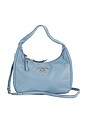 view 1 of 9 Prada Vitello Hobo Bag in Light Blue