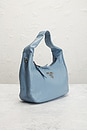 view 4 of 9 Prada Vitello Hobo Bag in Light Blue