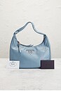 view 9 of 9 Prada Vitello Hobo Bag in Light Blue
