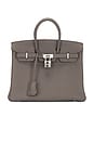 view 1 of 7 Hermes Togo Birkin 25 Handbag in Etain