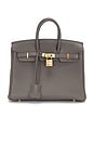 view 1 of 7 Hermes Togo Birkin 25 Handbag in Etain