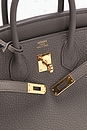 view 6 of 7 Hermes Togo Birkin 25 Handbag in Etain