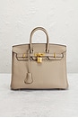 view 2 of 9 Hermes Togo Birkin 25 Handbag in Gris Perle