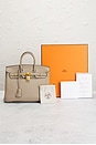 view 9 of 9 Hermes Togo Birkin 25 Handbag in Gris Perle
