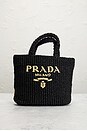 view 2 of 9 Prada Crochet Tote Bag in Black