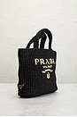 view 4 of 9 Prada Crochet Tote Bag in Black
