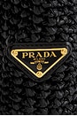view 7 of 9 Prada Crochet Tote Bag in Black
