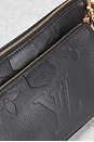 view 5 of 8 Louis Vuitton Wild at Heart Leopard Pochette Accessoires Shoulder Bag in Black