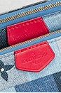 view 6 of 9 Louis Vuitton Denim Damier Pochette Accessoires Shoulder Bag in Blue