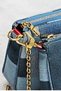 view 7 of 9 Louis Vuitton Denim Damier Pochette Accessoires Shoulder Bag in Blue