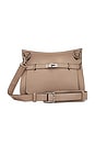 view 1 of 10 Hermes Clemence Jypsiere 34 Shoulder Bag in Taupe