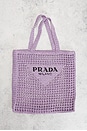 view 2 of 6 Prada Raffia Tote Bag in Lavender