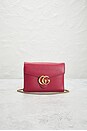 view 2 of 7 БУМАЖНИК НА ЦЕПОЧКЕ GUCCI in Red