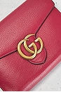 view 5 of 7 БУМАЖНИК НА ЦЕПОЧКЕ GUCCI in Red