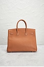 view 3 of 8 Hermes Barenia Birkin 35 Handbag in Gold
