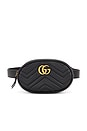 view 1 of 8 Gucci GG Marmont Belt Bag in Black