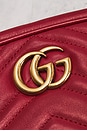 view 7 of 9 Gucci Mini GG Marmont Shoulder Bag in Red