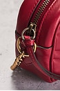 view 8 of 9 Gucci Mini GG Marmont Shoulder Bag in Red