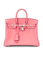 view 1 of 7 Hermes Swift Birkin 25 Handbag in Rose Azalee