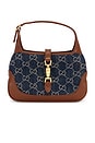 view 1 of 8 GUCCI 호보백 in Blue