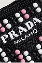 view 5 of 8 СУМКА ТОУТ PRADA in Black