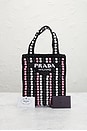 view 8 of 8 СУМКА ТОУТ PRADA in Black