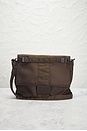 view 2 of 8 Fendi Econyl Nylon Cuoio Romano Baguette Shoulder Bag in Ebano