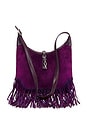 view 1 of 8 Hermes Veau Doblis Sac Trim Anate Shoulder Bag in Violet