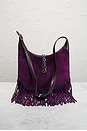view 2 of 8 Hermes Veau Doblis Sac Trim Anate Shoulder Bag in Violet