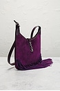 view 4 of 8 Hermes Veau Doblis Sac Trim Anate Shoulder Bag in Violet
