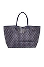 view 1 of 7 Goyard Saint Louis PM Tote Bag in Navy in Black